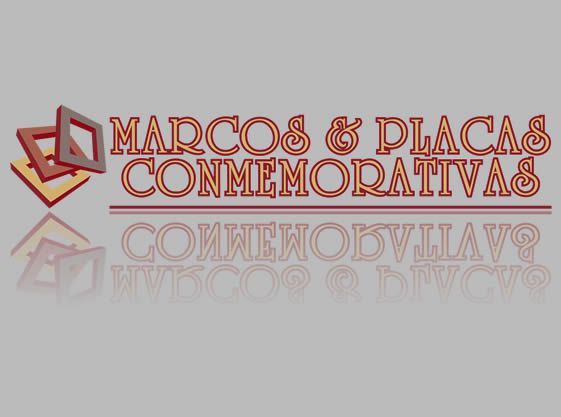 marcos y placas conmemorativas